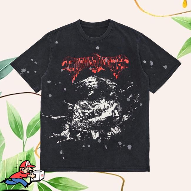 Official Svdden Death Merch Born To Suffer - Vintage Popover Shirt Svddendeath