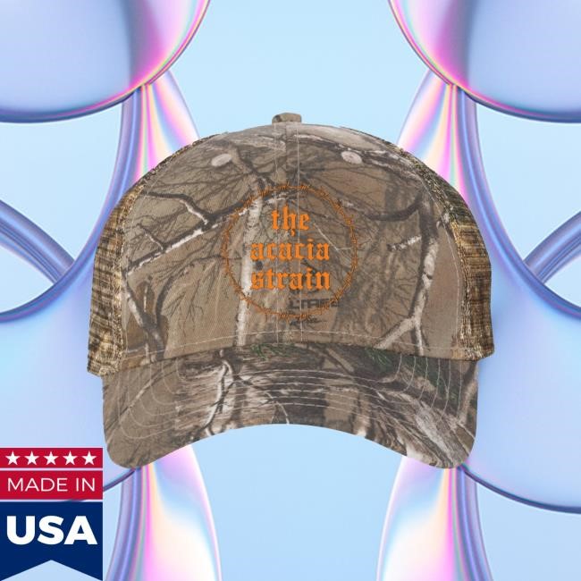The Acacia Strain Barbed Wire Camo Hat The Acacia Strain Merch