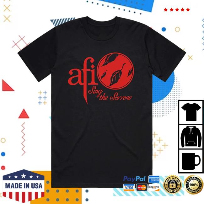 Afi Us Merch Sing The Sorrow Hooded