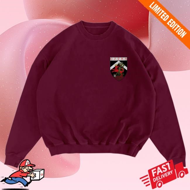 Official Queens Of The Stone Age Merch Store Shop Qotsa Shield Sweaters (Maroon)