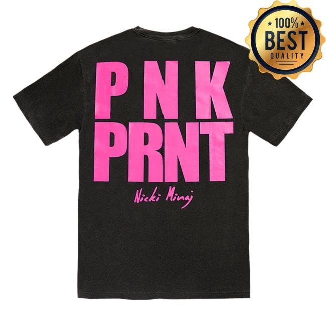 Official Nicki Minaj Merch Store Shop Nicki Minaj Pnkprnt Tshirt NickiMinaj