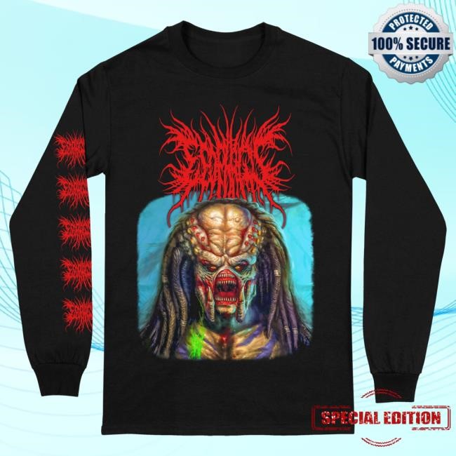 Official Reality Fade Merch Store Esophagus 'Killing For Sport' Long Sleeve Top Shirt RealityFade