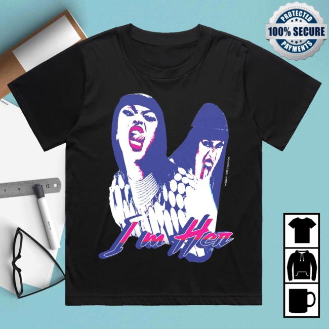 Official Megan Thee Stallion Merch Store I'm Her Rage Popover Shirt Megan Thee Stallion Clothing Shop MeganTheeStallion