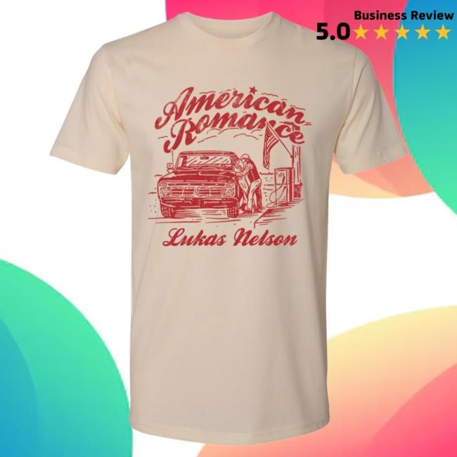 Official Lukas Nelson Merch Store American Romance Truck Tshirt