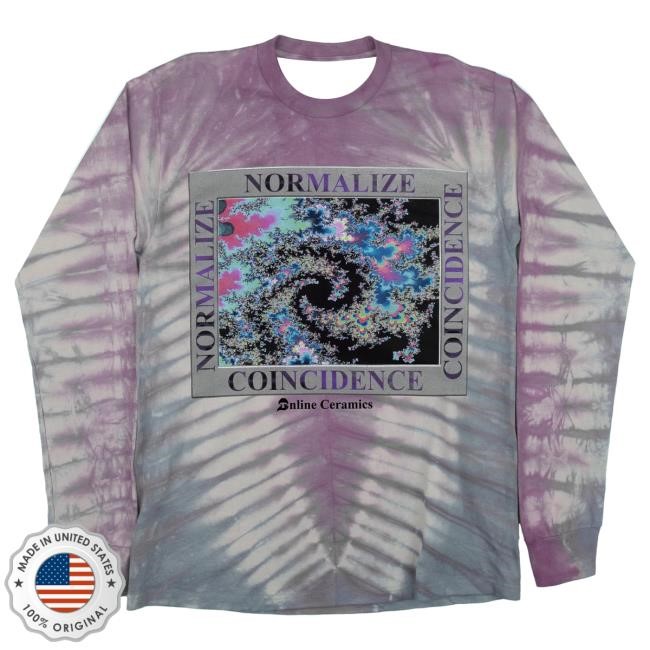 Official Online Ceramics Shop Normalize Coincidence LS Tee
