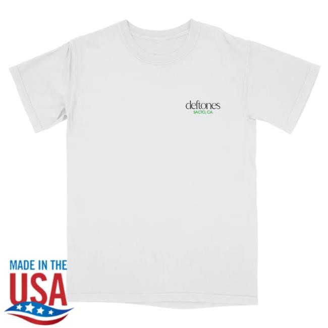 Official Deftones Store interlaced snake logo T Shirt
