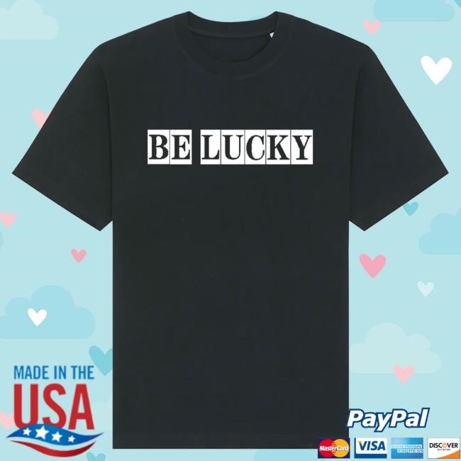 Official Louis Dunford "Be Lucky" Black Hood