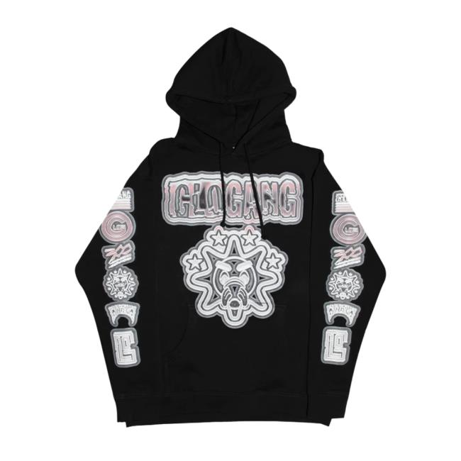 Glo Gang Gloyalty Chrome Pullover Hoodie (Black)