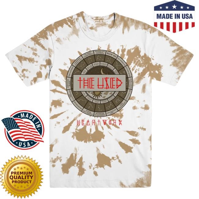 The Used Shop Merch Heartwork Deluxe Dyed Shirts