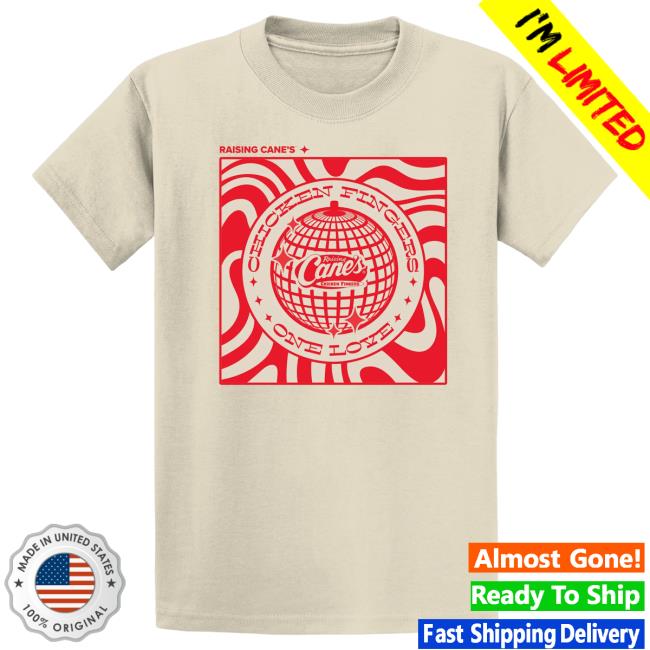 Official Canes Merch Store Raising Cane's Gear Disco Wave Hot Shirt Canes Apparel Clothing Shop