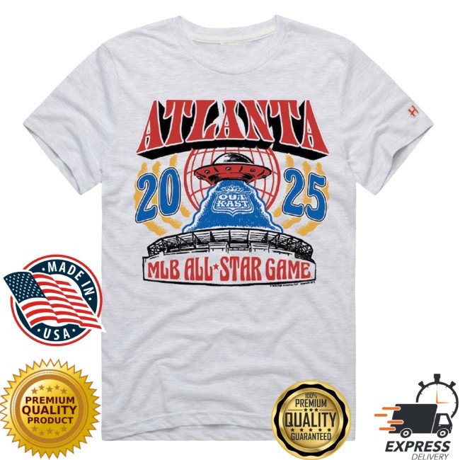 Official Atlanta Braves X Outkast Homage Gray 2025 New Shirt - Mlb All-Star