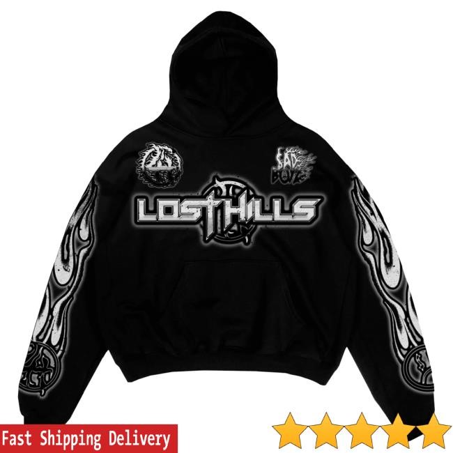 Official Sad Boyz Merch Store LHSBHOODY001 - BLACK Hoodie
