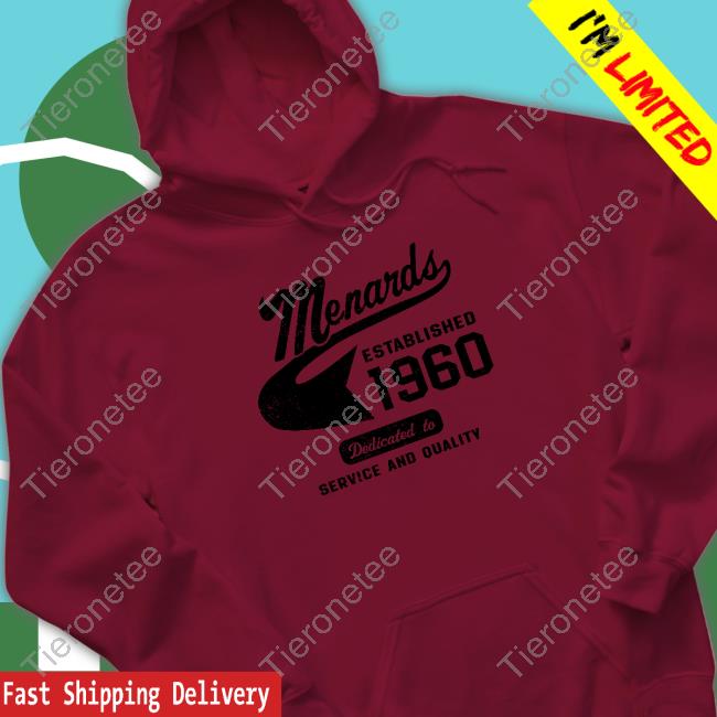 Official Menards Established 1960 Shirt