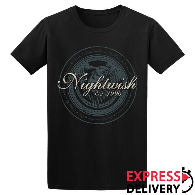 Official Backstage Rock Shop Nightwish Est 1996, Shirt