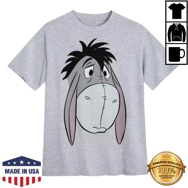 Official Shop Disney Merch Clothing Store Apparel Eeyore Double-Sided Hot Shirt – Winnie the Pooh