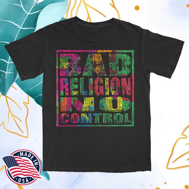 Official Kings Road Merch Store Bad Religion No Control Cover Hot Shirt BadReligion Kings Road Shop
