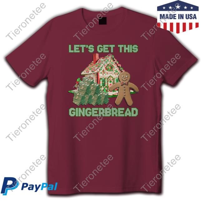 Official Shitheadsteve Merch Let's Get This Gingerbread Sweater