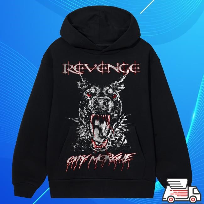 Official City Morgue Merch Revenge X City Morgue Hound T Shirt City Morgue Clothing