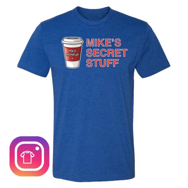 Official Mike Imanaga II Mike's Secret Stuff T-Shirts