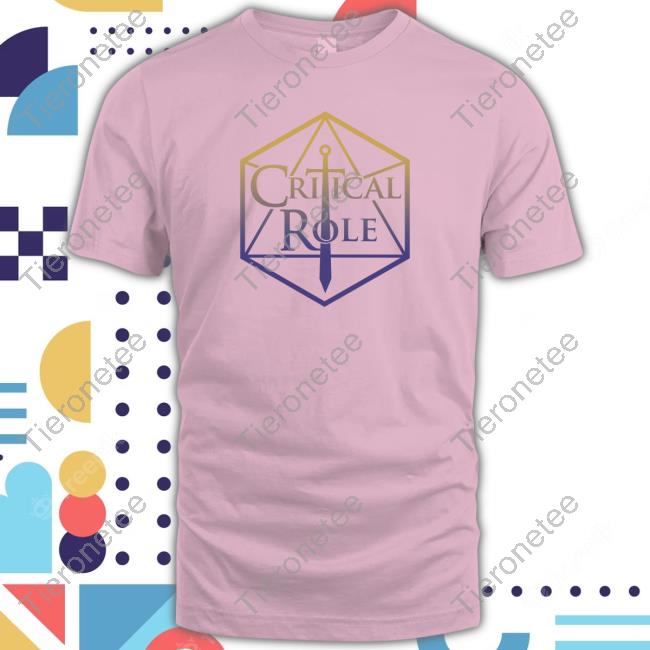 Official Critical Role Gradient Logo Shirt
