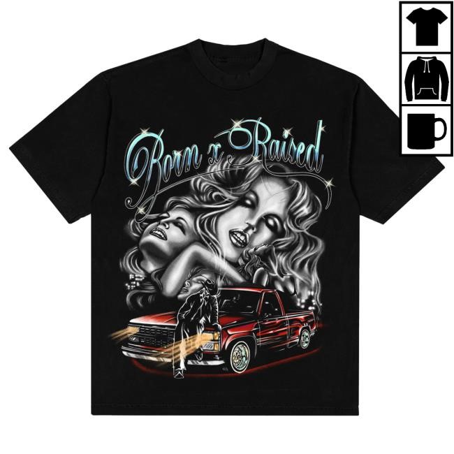 Official Born X Raised Merch Store Shop Late Night Shirts: Emerald BornxRaised