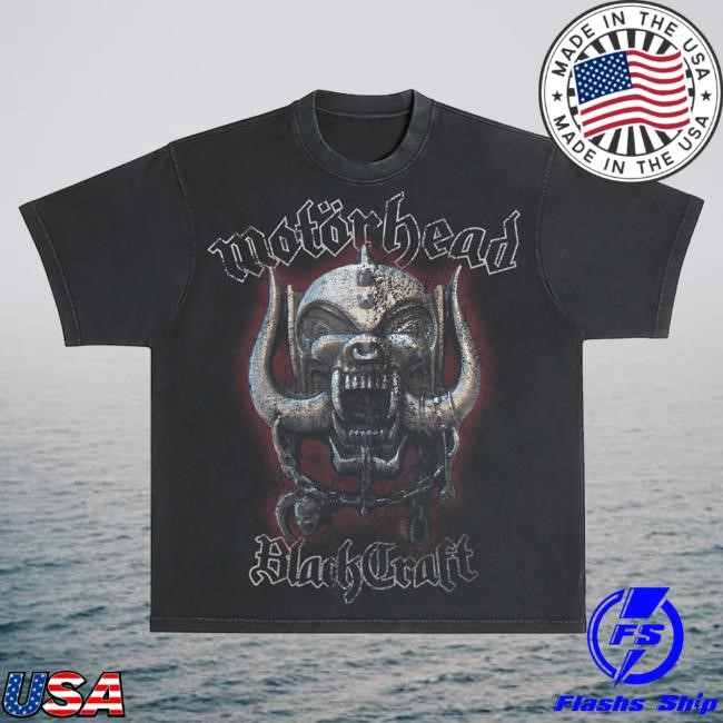 Motörhead x Blackcraft Bad Magic Tees
