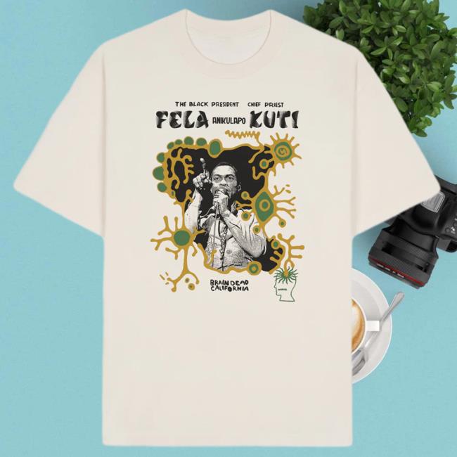 Brain Dead X Fela Kuti New Tee
