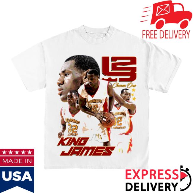 Lebron James 2003 All-American Game Mvp King James Sweatshirt