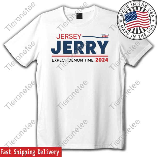 Official Barstool Sports Store Jersey Jerry Expect Demon Time 2024 Shirt