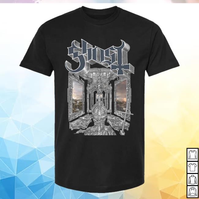 Official Ghost Band Rock Backstreet Merch Store Shop Skeletá Album Cover T-Shirts