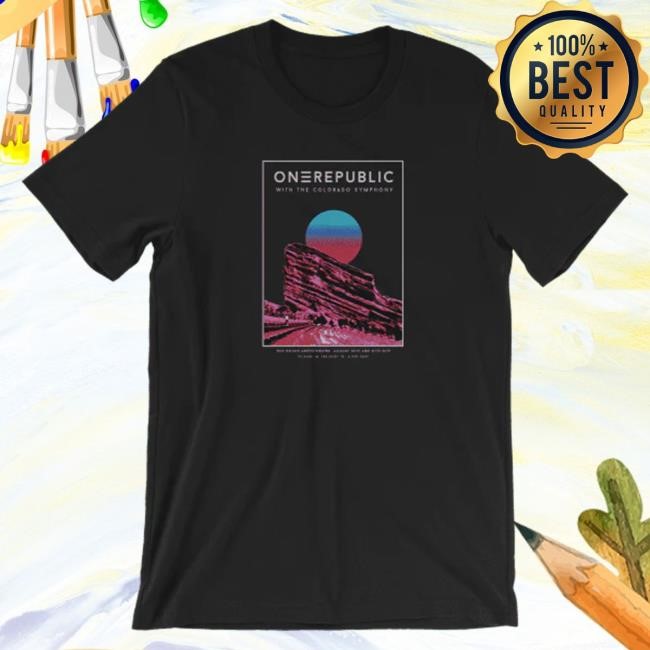 Official One Republic Shop Onerepublic Red Rocks New Shirt