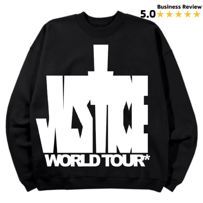Official Justin Bieber Merch Store Shop Justin Bieber Justice World Tour Sweatshirts JustinBieber Apparel Clothing