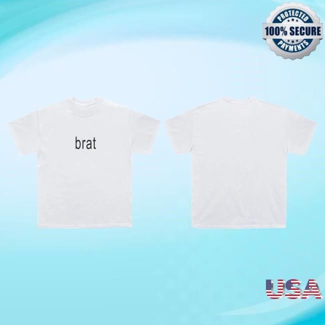 Official Charli Xcx Merch Store Charli Xcx White Brat New Shirt Charli Xcx Clothing Shop CharliXcx