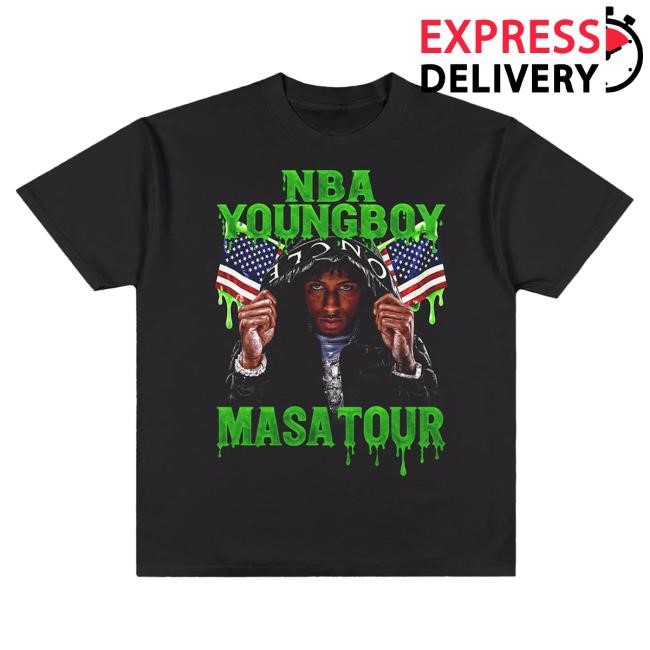 NBA YoungBoy Official Merch Store MASA Tour Tees