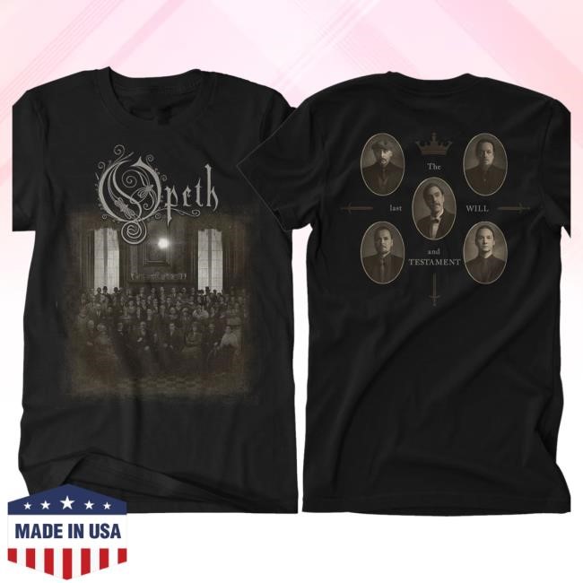 Official Opeth Merch Opeth - 'The Last Will And Testament' Tee