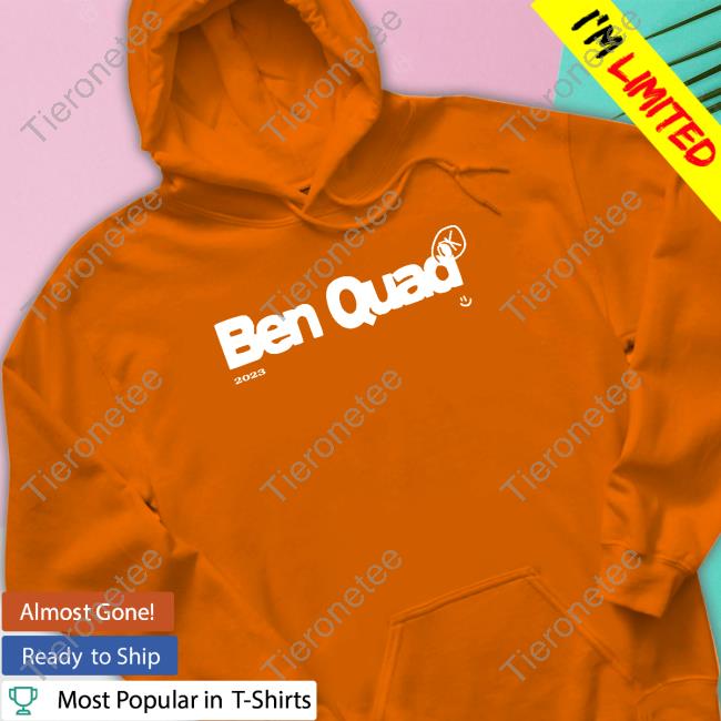 2023 Ben Quad Were Just Waiting For All Of The To Fall Apart Hoodie