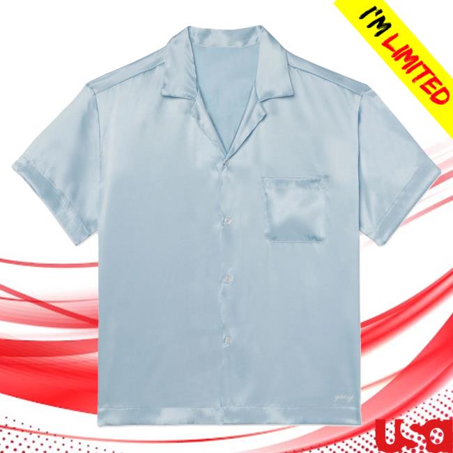Official Niall Horan Merch Store The Show By Niall Horan Light Blue Button Tee Niall Horan Clothing Shop
