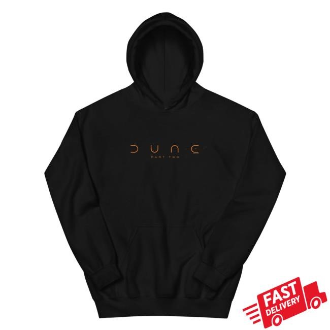 Legendary Merch Shop | Dune: Part Two Logo Retro Hoodie