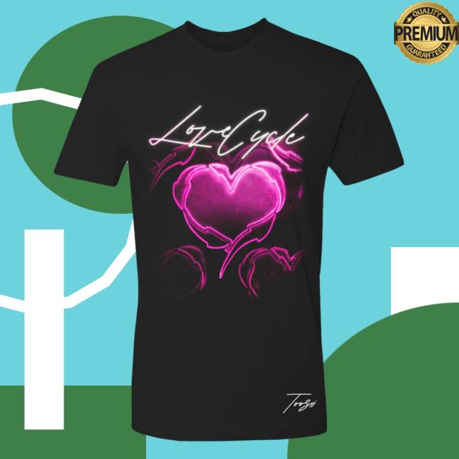 Official Toosii Merch Store Toosii Love Cycle Attractive Shirt Toosii Apparel Clothing Shop Toosii2x