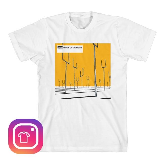 Origin of Symmetry Album Art S/S Tee | Muse Official Store