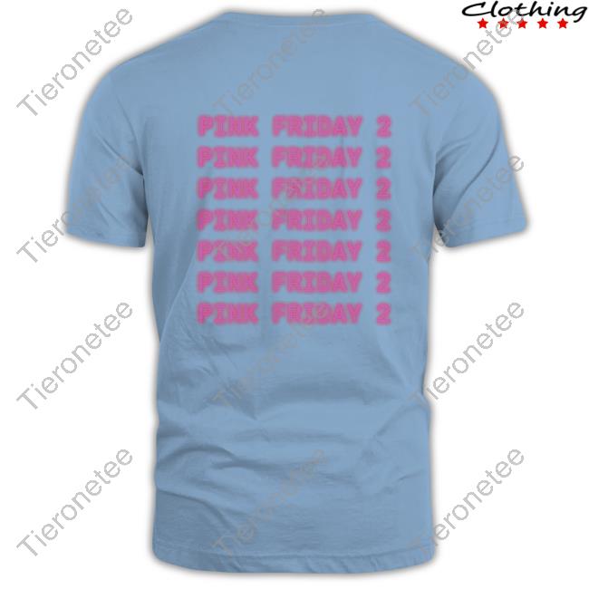 Heart Frame Hoodie Official Nicki Minaj Merch Pink Friday 2 Heart Frame Tee