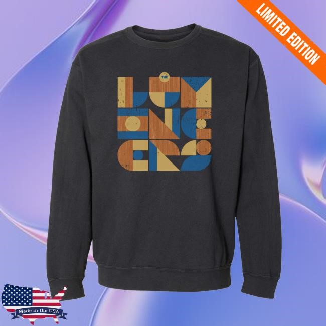 Geometric Logo Sweatshirt The Lumineers Merch