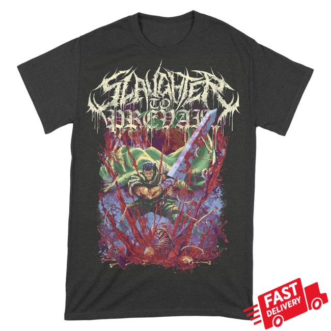 Official Slaughter To Prevail Metal Rising Merch Store Slaughter To Prevail - Guts Tee Risingmerch