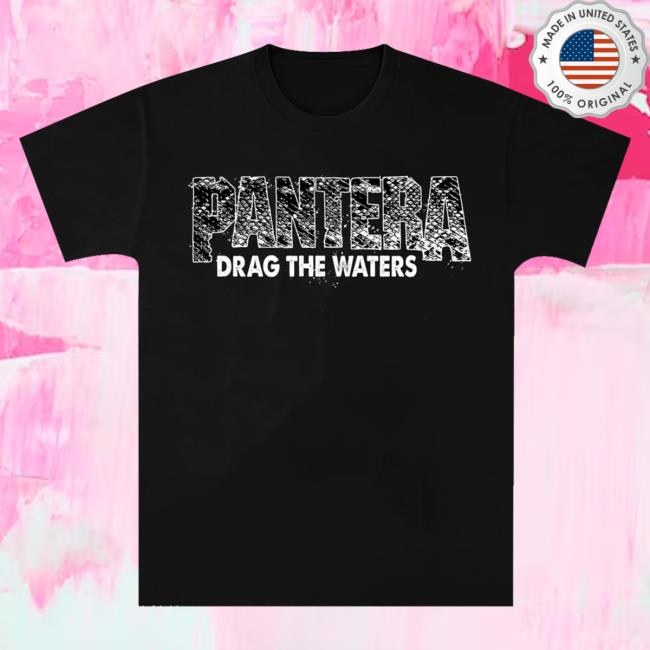 Official Pantera Merch Store Shop Pantera Drag The Waters Snakeskin Popover Shirt