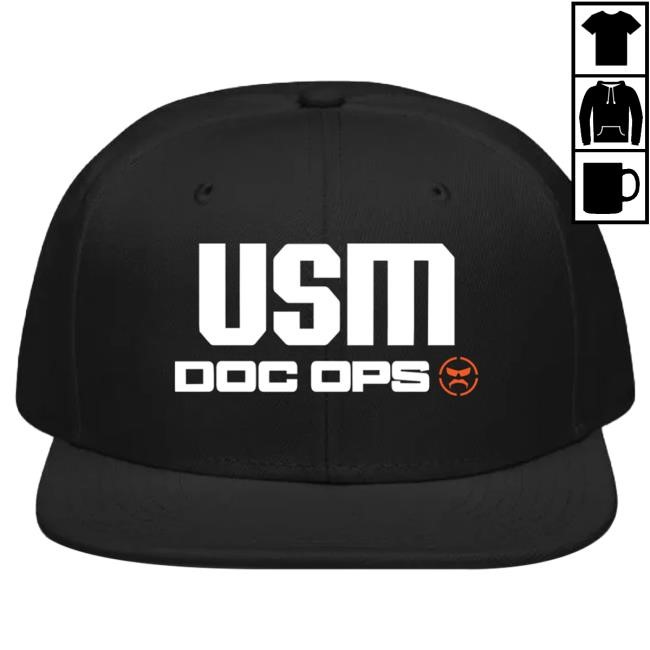 Official Dr Disrespect Merch Champions Club VSM Ops Heavyweight Black Snapback Hat