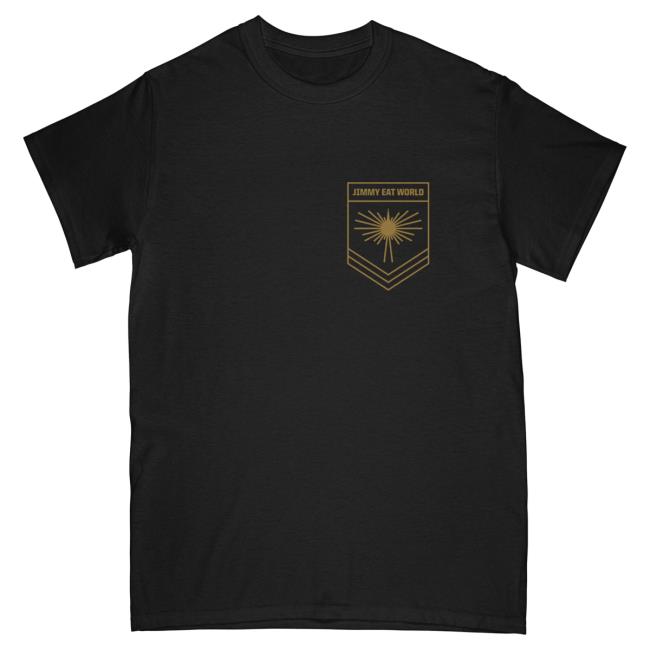 Official Jimmy Eat World Merch Rising Sun 2021 Attractive Shirt (Black)