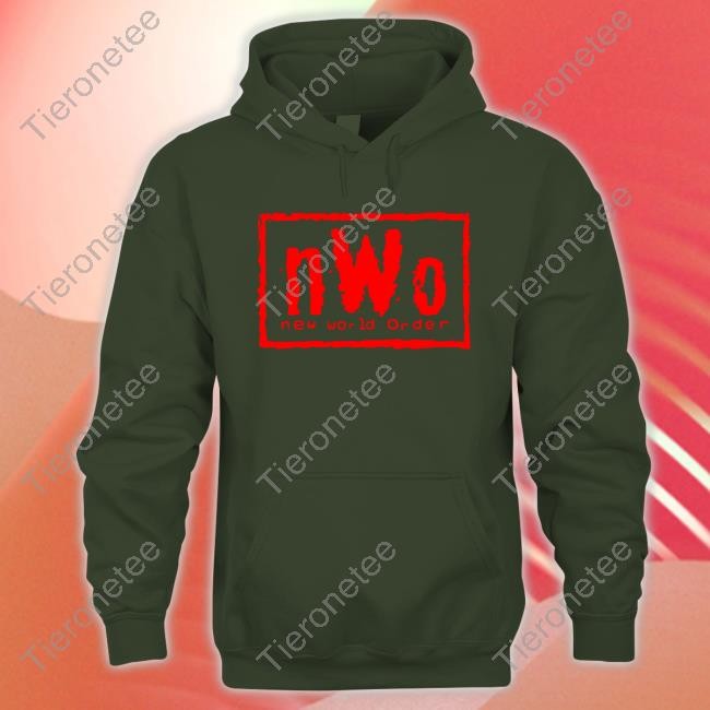 Nwo New World Order Red Ink Hoodie Kendall Jenner