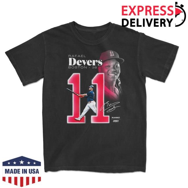Rafael Devers Signature Series Short Sleeve Shirt Jomboy Media