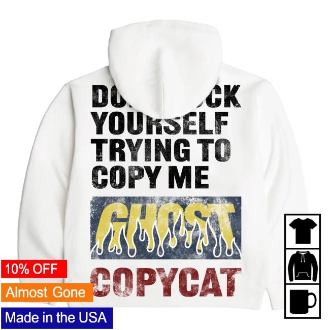 Official Ghost Racing Clothing Ghost Copycat Zip Up - White Hoodie