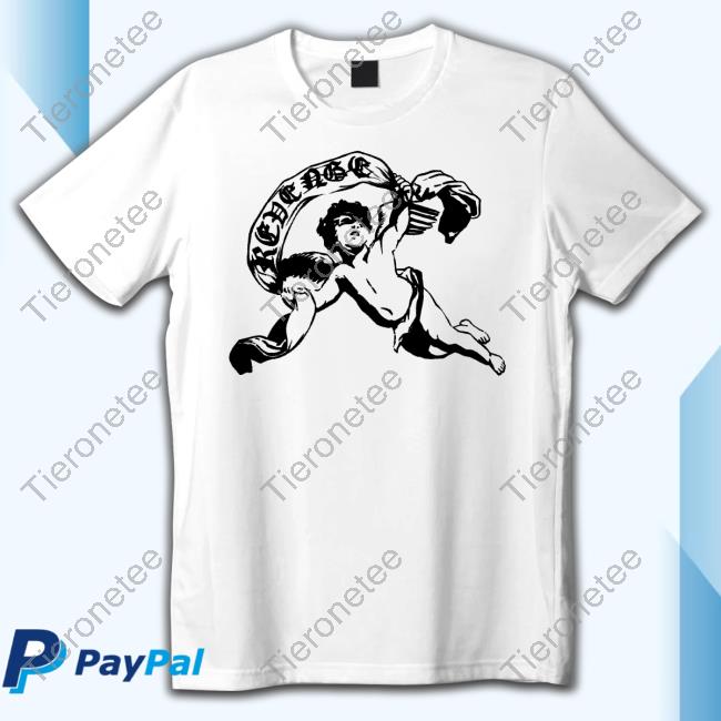 Revenge Merch Revenge Cherub White Tee Shirt